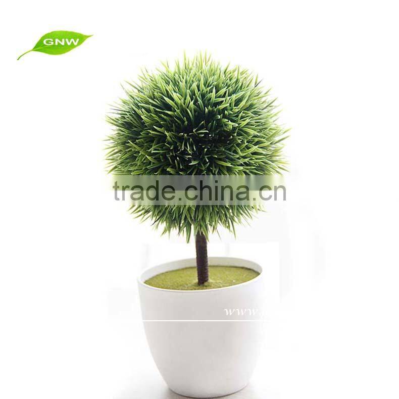 GNW GP020 Unique Artificial Coloured Plastic Plant Pots for office decoration