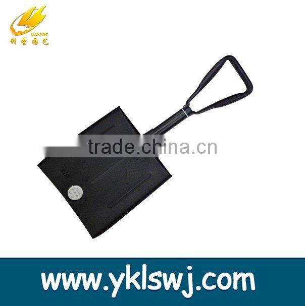 FOLDING BLACK SNOW SHOVEL