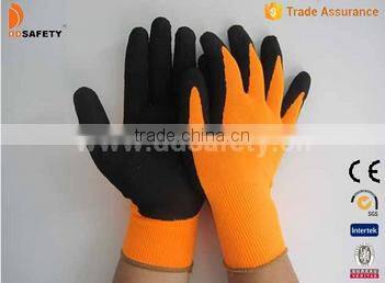 Comfort Nylon With Black Natural Latex Safety Gloves