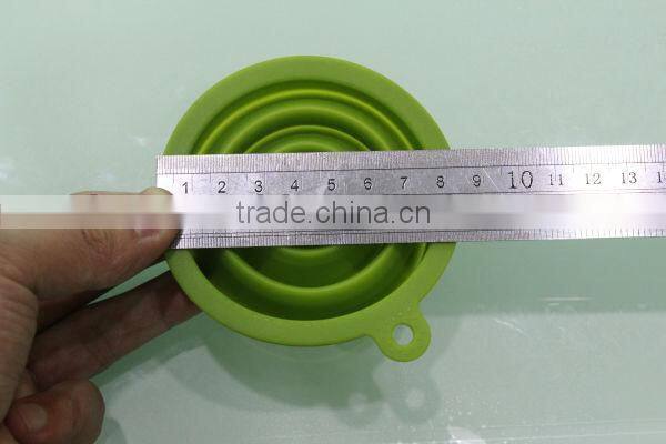 Multifuncational food grade Silicone ruber funnel