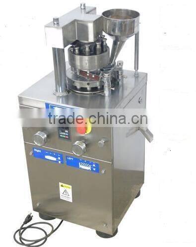 Single punch dies tablet press pill filling machine