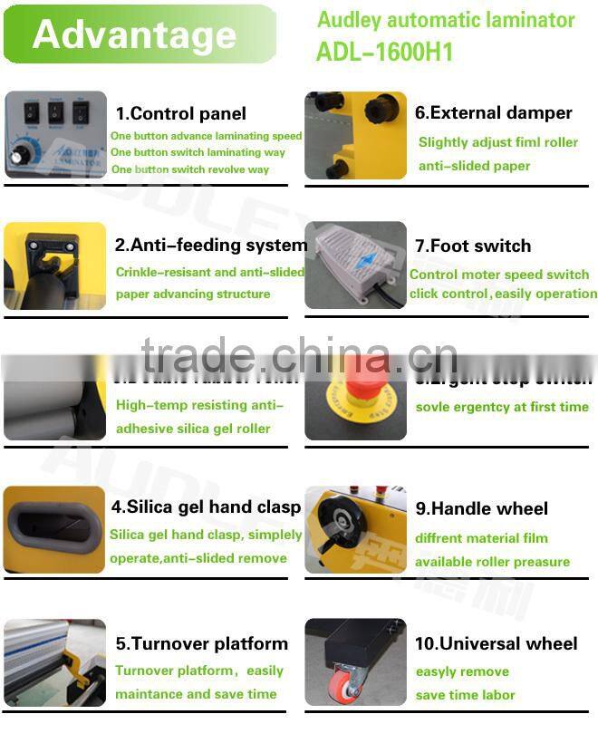 adopt green sticking with roller lamination1600h1