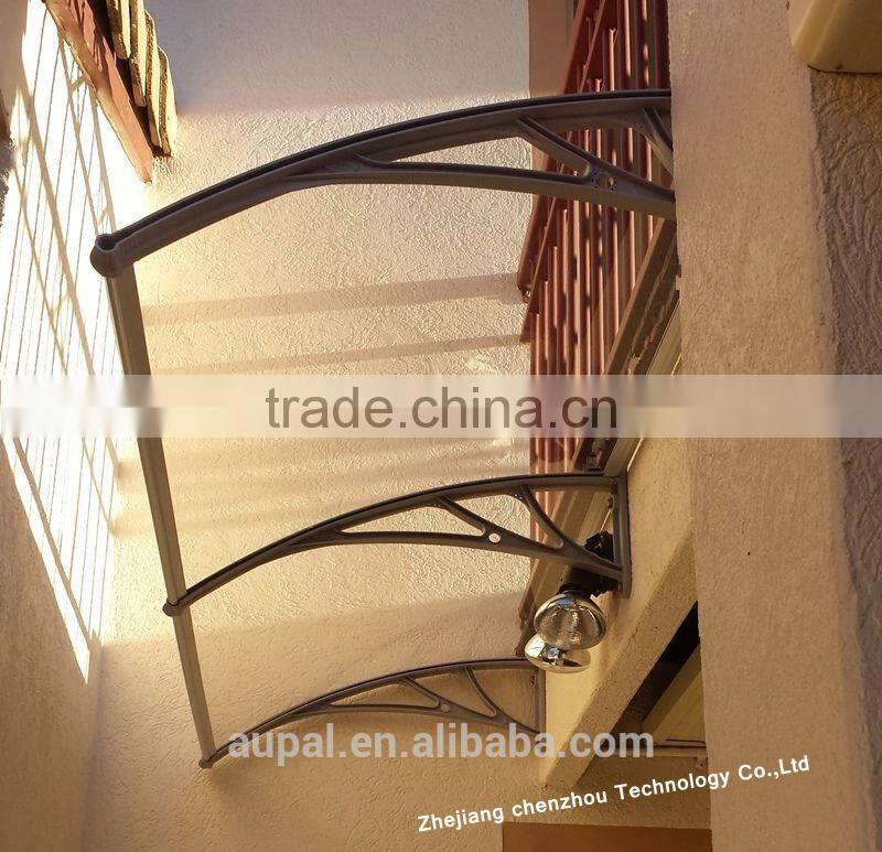 New arrival! plastic bracket door canopy, durable canopies,easy DIY window canopy