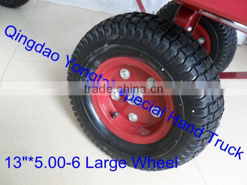 Steel Mesh Garden Wagon Cart