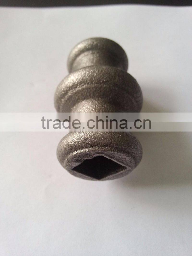 decorative picket collar for square bar