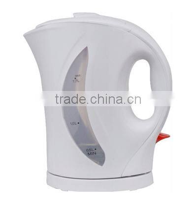 NEW DESIGN PLASTIC IMMERSED CORDLESS KETTLE 1.7L CE/GS/RoHs