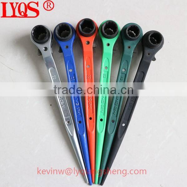 19/21mm scaffold ratchet handle spanner for sale