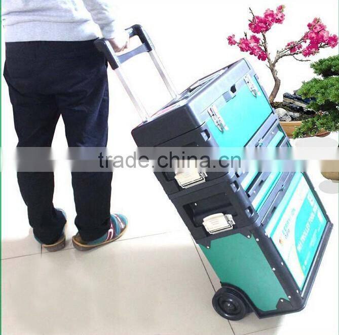 BERRYLION trolley tool box plastic work boxes hand tools with high quality