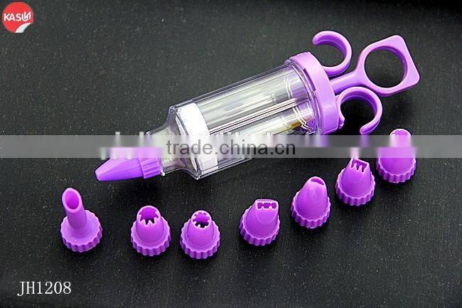 JH1208A Cake Decorated Cookie press with nozzle decorating set