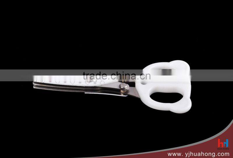 Mini Plastic Handle Shredder Scissors
