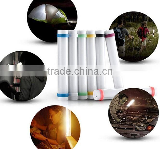Universal rechargeable flash SOS led lights usb outdoor emergency light LED tube lamp