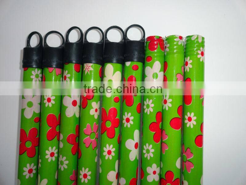 PVC coated wooden mop stick