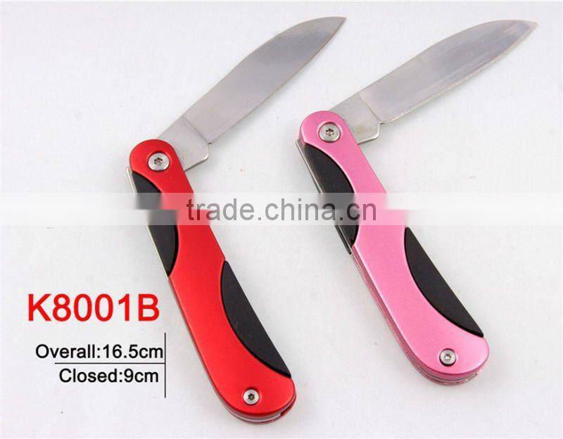 hunting knife mini pocket knives stainless steel blade folding survival knives yangjiang high carbon steel knife K8001B
