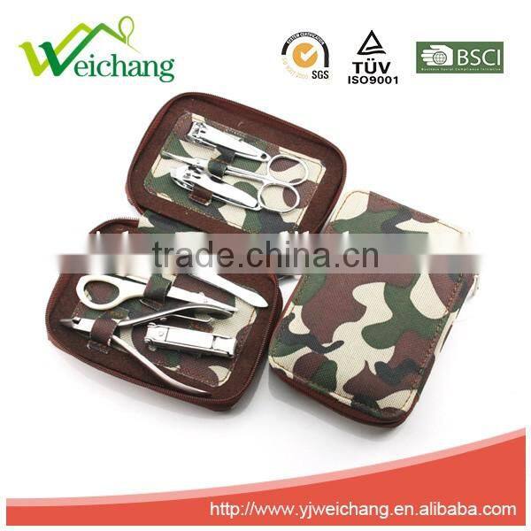 WCJ939 Stainless Steel Personal Manicure Set & Pedicure Set Travel & Grooming Kit with Free Delicate Case