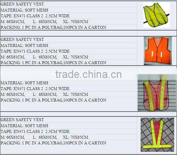 New Style Safety Vest With Pouch