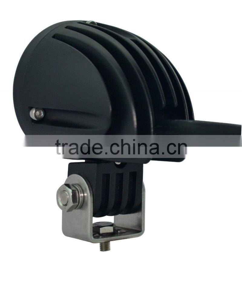 2" 10w round led work light for offroad jeep