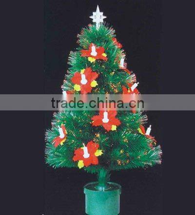 HOT!!2012 Decorative Fiber Optic Christmas Tree