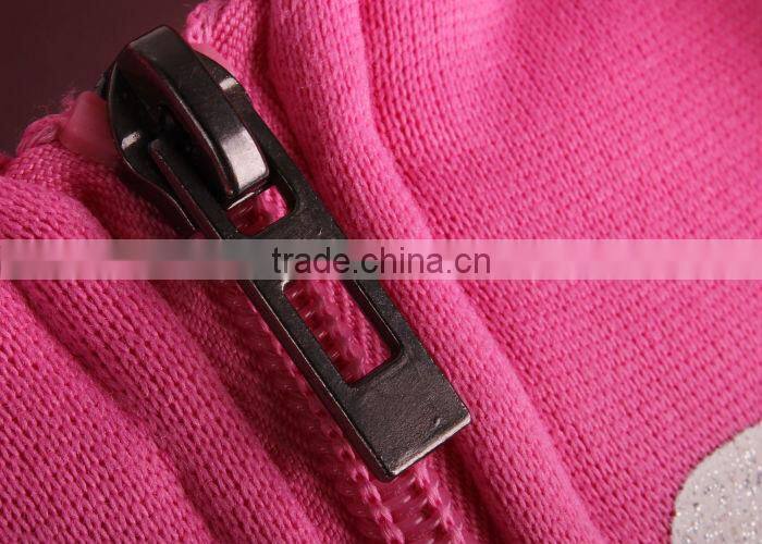 Trade Assurance DADI 2015 New Women Custom Casual Blank Plain Sports Wear Gym Zip Hoodies