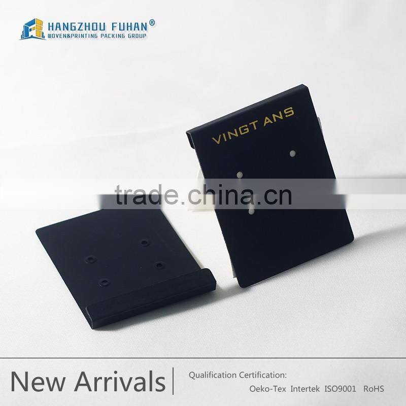 Custom PVC Plastic Earring Hang Tag For Earrings