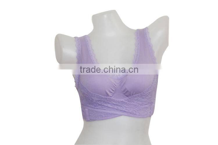 Promotion! Supermarket sexy lace genie bra with lace trimming