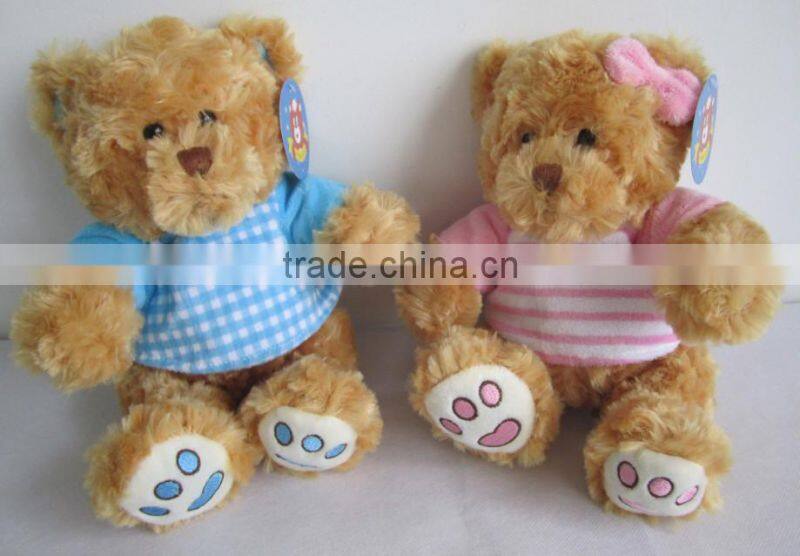 stuffed animals for wholesale with plush fabric for making toys