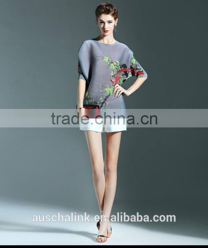 hot sell summer women new design fashion tops made in china
