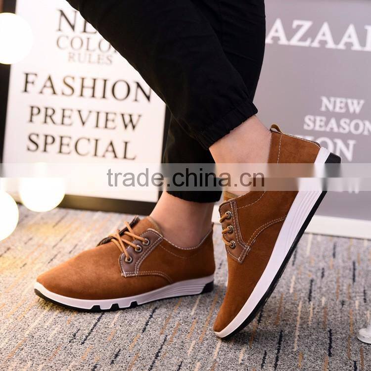 Fashion Men Casual Shoes, PU Slip-On Shoes For Men, Flat Shoes Men