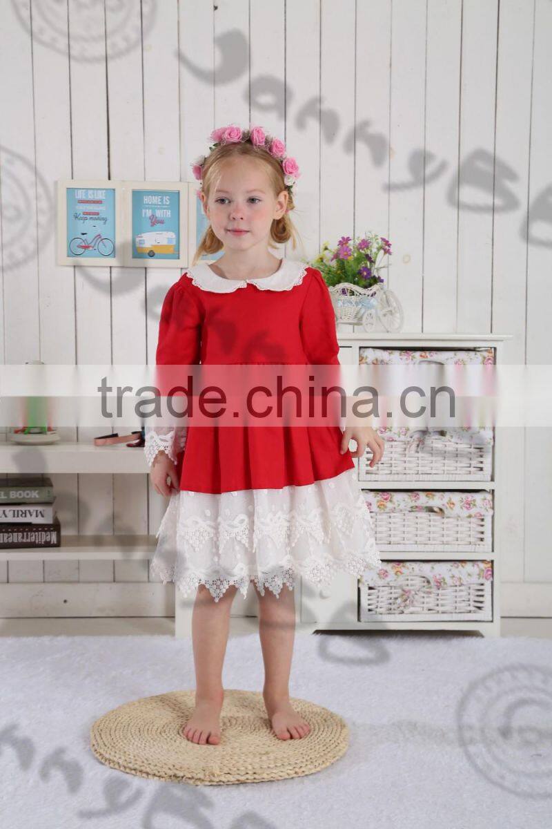 JannyBB Latestn 2017 Rose Applique Strips Jersey Wholesale Girls Shirt