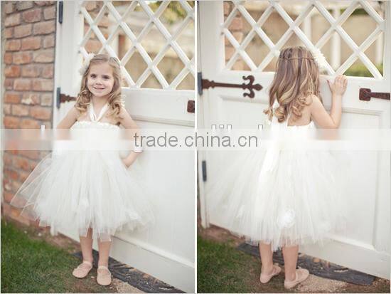 Fashion Kids Boutique Clothing Girls Tutu Dress Layered Lace Flower Girls Puffy Free Prom Party Wedding Dress