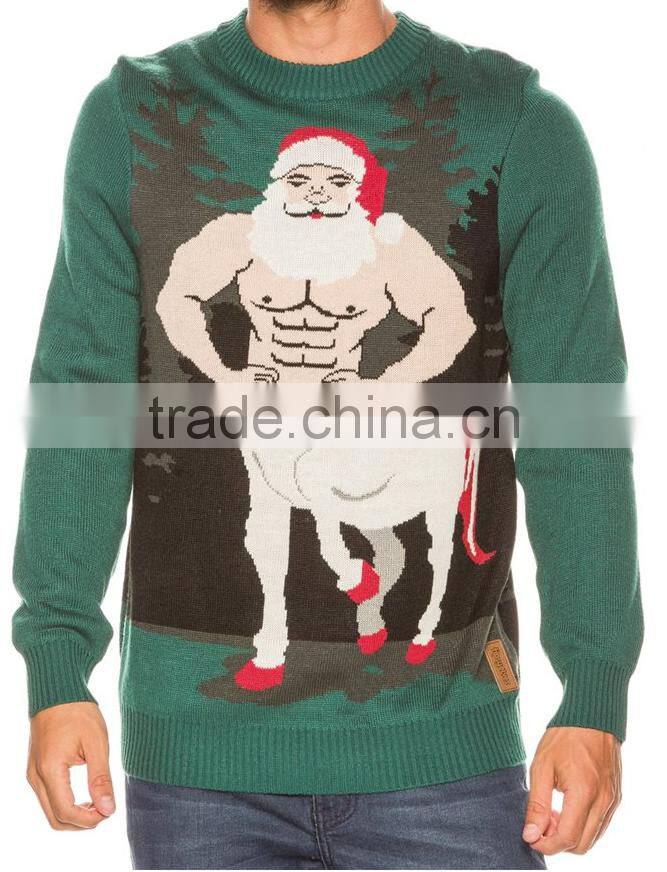 Custom design mens christmas sweaters