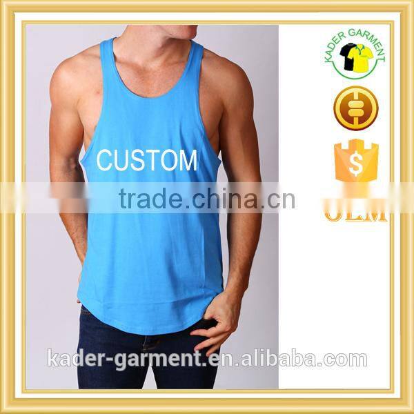 Mens custom gym stringer singlet wholesale, stringer tank top for bodybuilding