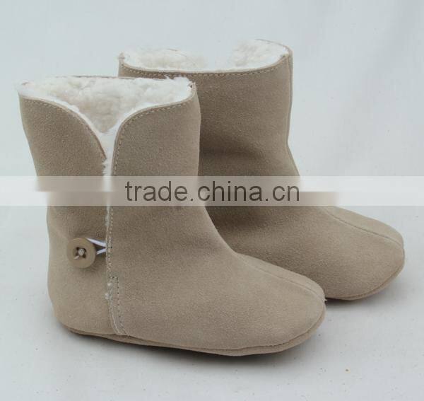 Wholesale Children Leather Boots Winter Boots