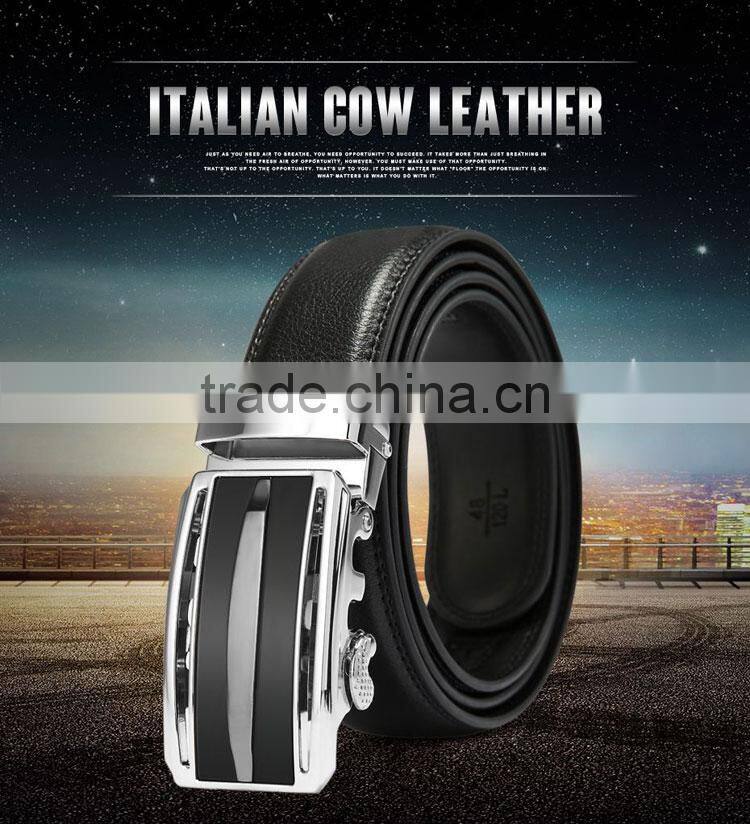 New Designer Automatic Mens Leather Belt High Quality Luxury Cow Leather Men Belts 3.5CM