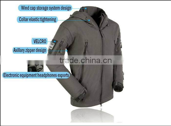 Tactial military windbreaker jacket cool mens jackets