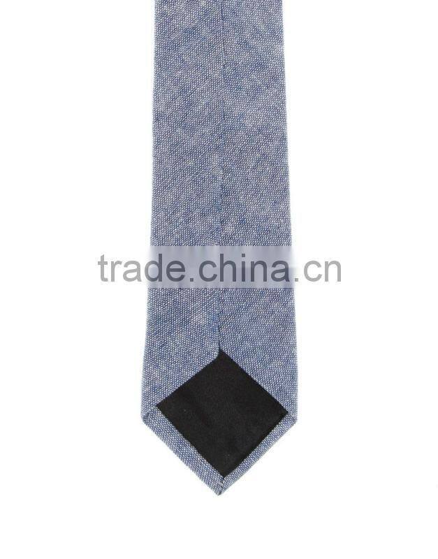 tweed tie in wool mix