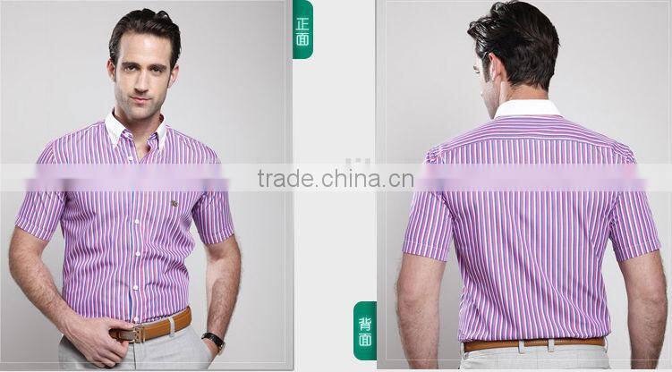 green white branded POLO stripes men dress shirts