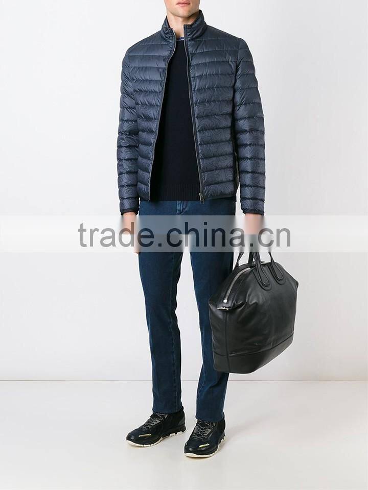 Guanzhou Shandao Men Sports Casual High Quality Outerwear Long Sleeve Down Feather Bomber arabic coats