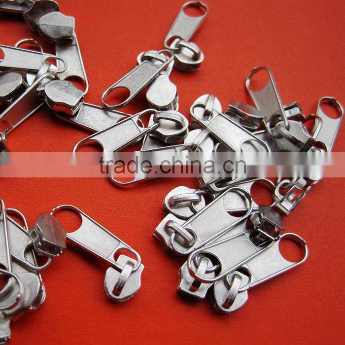 Cheap Silver 5# Metal Zipper Puller For Luggage