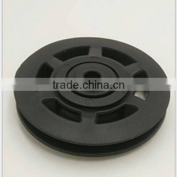 Fitness equipment plastic pulley 90mm 95mm 100mm for Sports simulator