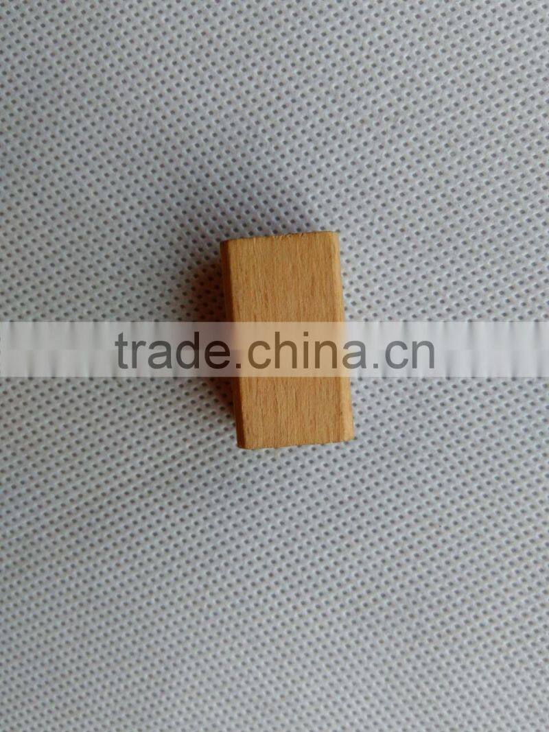 Eco-Friendly unique natural Customized Single hole Wooden Sharpener