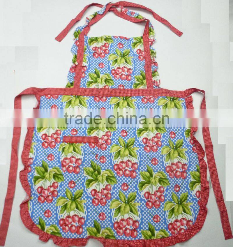 Lace adjustable neck apron