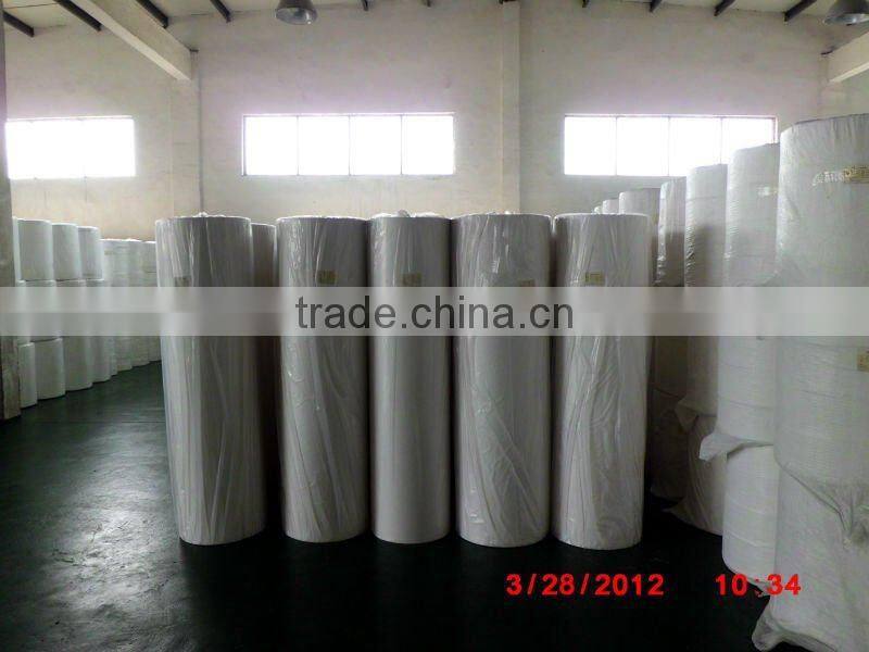 Spunlace nonwoven roll