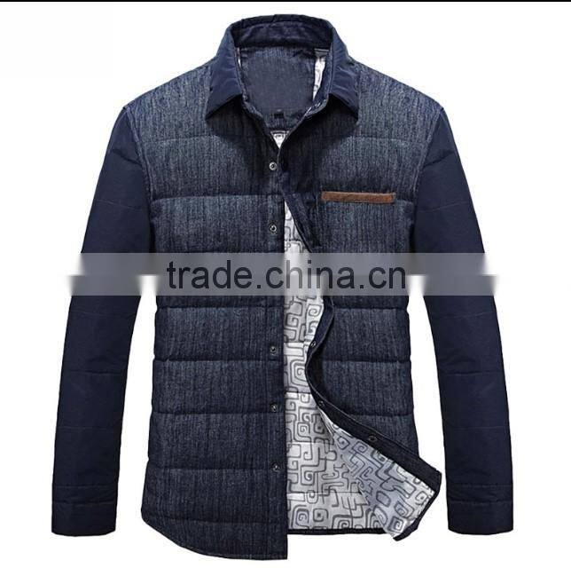 2017 Custom Waterproof Ski Sports Men Down Jacket for winters
