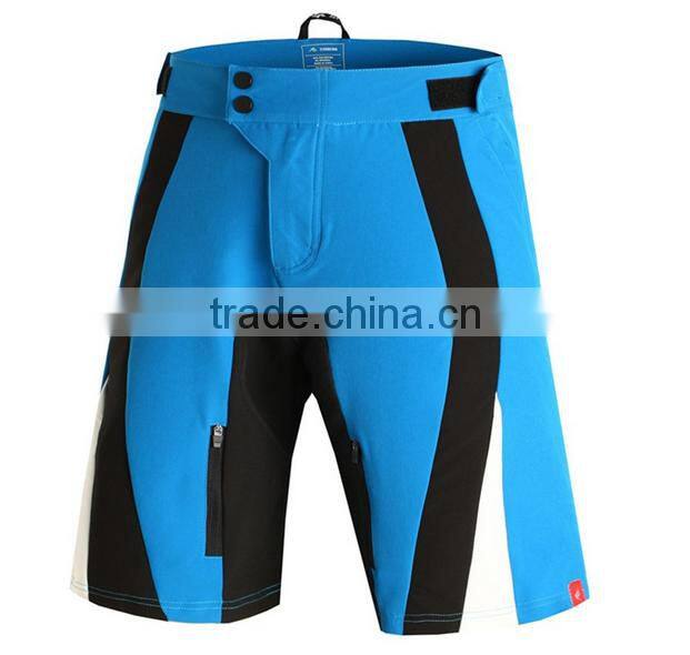Lastest design Mens cycling quick dry shorts breathable man bicycle shorts with Gel & Foam pad men riding shorts