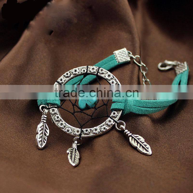 2015 factory price dreamcather bracelet friendship bracelet
