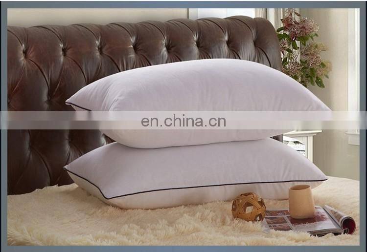 Feather fabric pillow 74*48cm filled with Microfibre 100% polyester