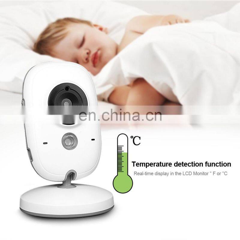 New Arrival 3.2 Inch Wireless Baby Monitor Digital Screen Smart Camera Support Night Vision Intercom Temperature Showing and l