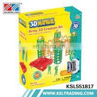 Novel design wholesale educational kids diy robot mini 3d printer toys