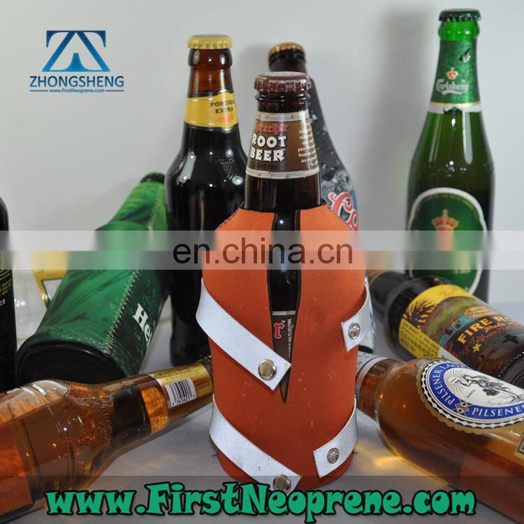 2015 Factory Outlet Zip Style 3mm thick Beer Cooler Neoprene