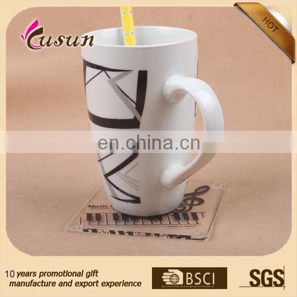 promotion cheap square custom plastic drink clear acrylic coasters
